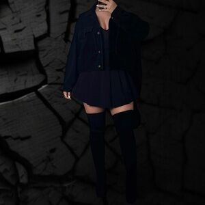 Forever 21 Black Corduroy Jacket